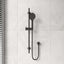 IKON Sulu II Round Sliding Shower Rail with 3 Functions Handheld Shower Set Variant Colour Available