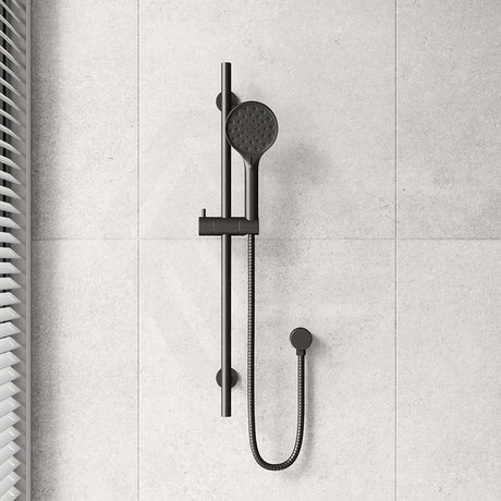 IKON Sulu II Round Sliding Shower Rail with 3 Functions Handheld Shower Set Variant Colour Available