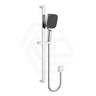 IKON Ceram Square Sliding Shower Rail with 3 Functions Handheld Shower Set Variant Colour Available