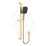 IKON Ceram Square Sliding Shower Rail with 3 Functions Handheld Shower Set Variant Colour Available