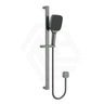 IKON Ceram Square Sliding Shower Rail with 3 Functions Handheld Shower Set Variant Colour Available