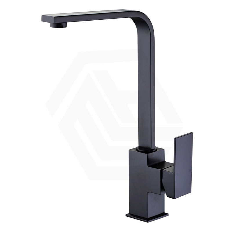 Rosa Brass Kitchen Sink Mixer Tap 360 Swivel Chrome/Matt Black Available