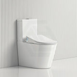 Lafeme Catania/Thea Standard-Luna Rimless Back To Wall Toilet Suite S/P Trap With Multi-Functional