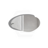 Aulic Evanston 1100/1300mm Touchless Backlit LED Mirror with Matt Grey/White Acrylic Edge Horizontal Installation