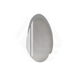 Aulic Evanston 530mm Touchless Backlit LED Mirror with Matt Grey/White Acrylic Edge Vertical Installation