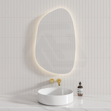 Aulic Tarcoola 550X900Mm Frameless Touchless Backlit Led Mirror Special Shape Mirrors
