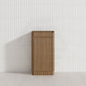 Aulic Mini Hartelle 470mm Fluted Curved Plywood Floor Standing Vanity Variant Color Avaliable
