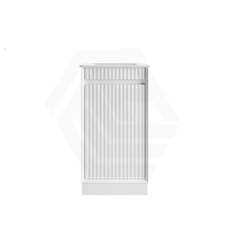 Aulic Mini Ravia 450mm Fluted Plywood Floor Standing Vanity Variant Color Avaliable
