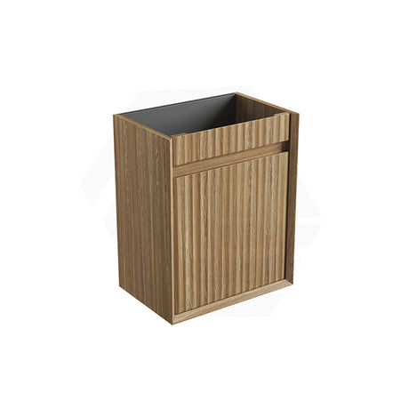 Aulic Mini Ravia 450mm Fluted Plywood Wall Hung Vanity Variant Color Avaliable