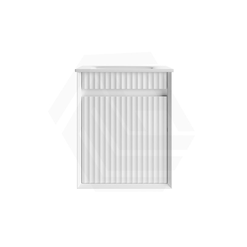 Aulic Mini Ravia 450mm Fluted Plywood Wall Hung Vanity Variant Color Avaliable