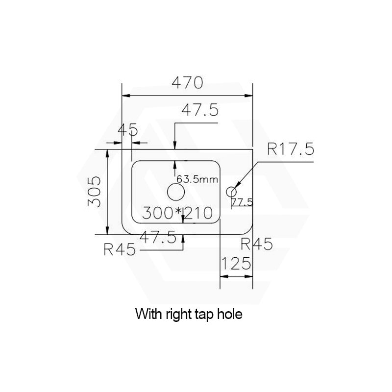 Aulic Mini Hartelle 470mm Fluted Curved Plywood Wall Hung Vanity Variant Color Avaliable