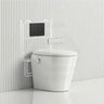 LAFEME Autolux Rimless Floor Pan Smart Toilet Suite with Inwall Cistern 593x395x500mm - Gloss White