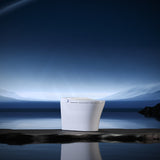 Lafeme Neovanta 684x403x470mm Gloss White Luxury Floor Mounted Cisternless Smart Toilet