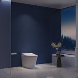 Lafeme Neovanta 684x403x470mm Gloss White Luxury Floor Mounted Cisternless Smart Toilet