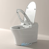 Lafeme Neovanta 684x403x470mm Gloss White Luxury Floor Mounted Cisternless Smart Toilet