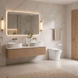 Lafeme Neovanta Luxury Floor Mounted Cisternless Smart Toilet 684x403x470mm - Gloss White