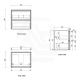 600-1800mm Aulic Venetta Harvest Oak Framed Wall Hung Vanity Plywood Cabinet Only & Vanity Top Available