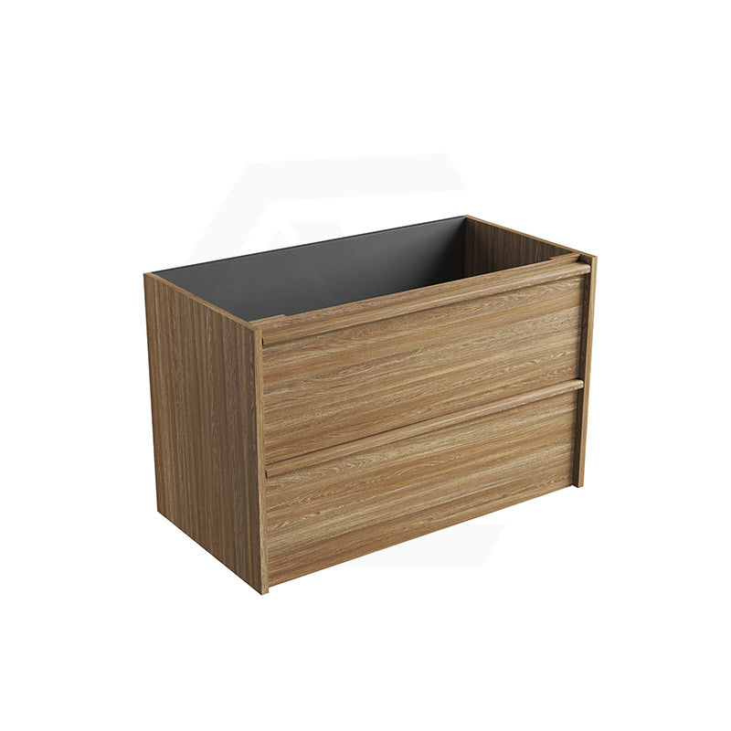 600-1800mm Aulic Venetta Harvest Oak Framed Wall Hung Vanity Plywood Cabinet Only & Vanity Top Available