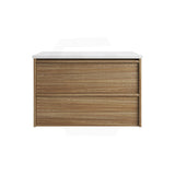 600-1800mm Aulic Venetta Harvest Oak Framed Wall Hung Vanity Plywood Cabinet Only & Vanity Top Available
