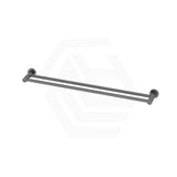 Amoza 800mm Round Stainless Steel Double Towel Rails Variant Colour Available