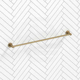 Amoza Bathroom 800mm Round Single Towel Rail Stainless Steel Variant Colour Available