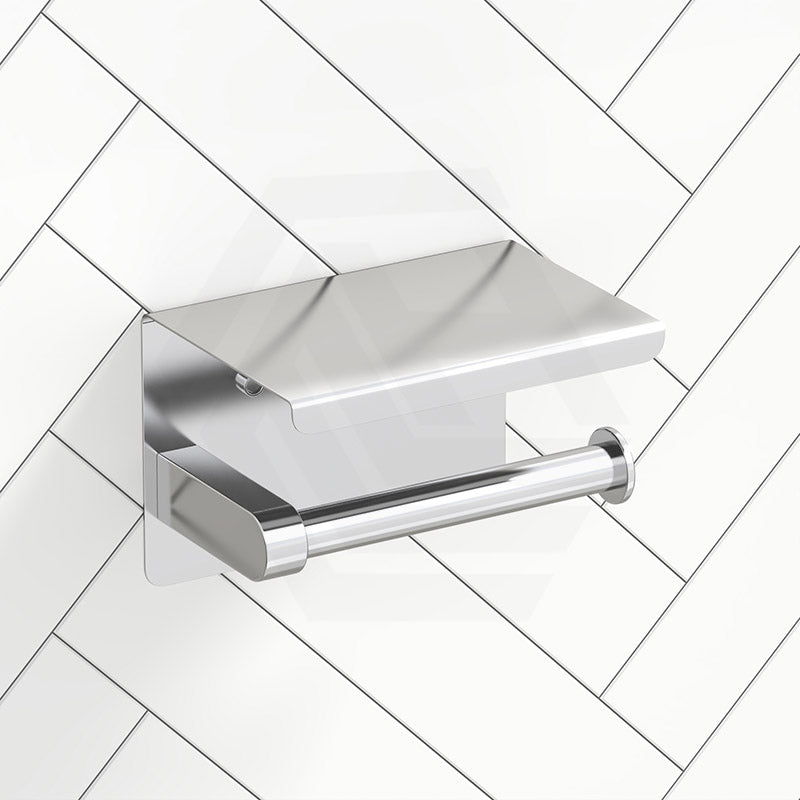 Amoza 2-in-1 Toilet Paper Roll Holder with Shelf Variant Colour Available