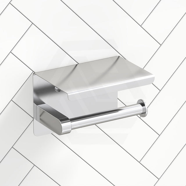 Amoza 2-in-1 Toilet Paper Roll Holder with Shelf Variant Colour Available