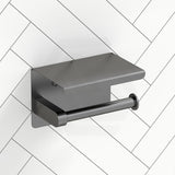 Amoza 2-in-1 Toilet Paper Roll Holder with Shelf Variant Colour Available