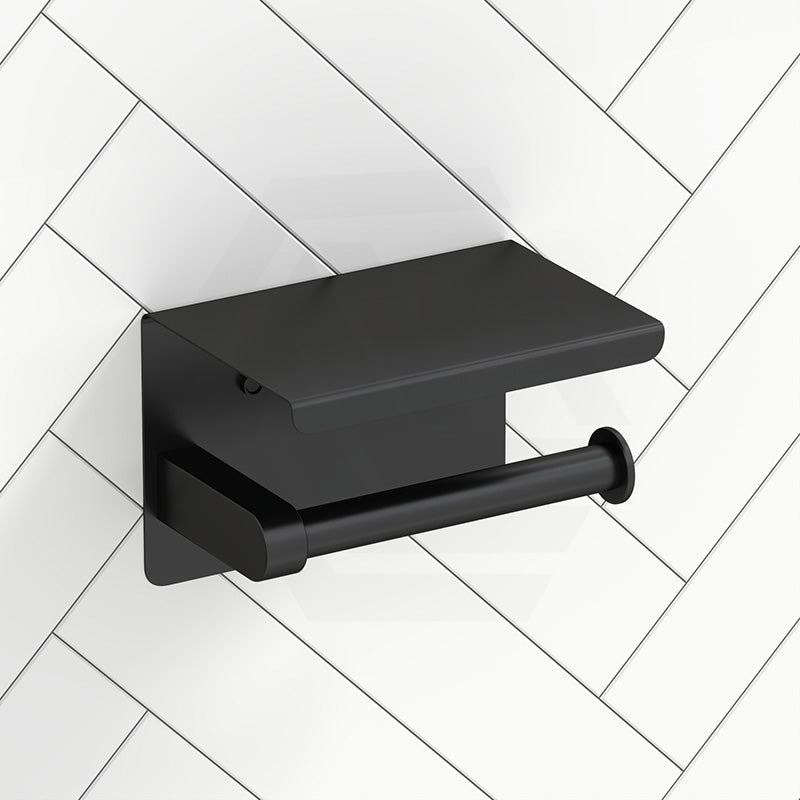 Amoza 2-in-1 Toilet Paper Roll Holder with Shelf Variant Colour Available