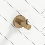 #Brushed Copper Amoza Round Stainless Steel Single Robe Hook Variant Colour Available