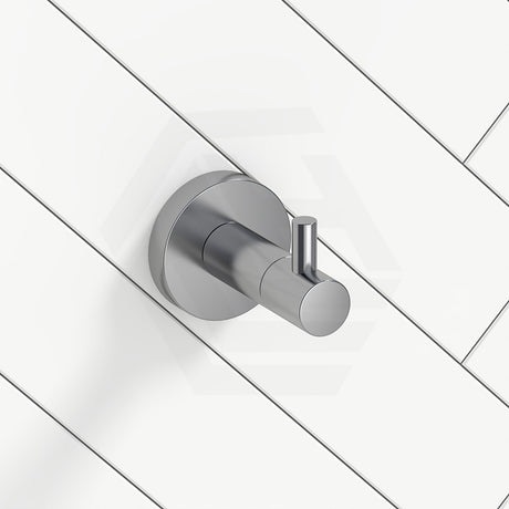 Amoza Round Stainless Steel Single Robe Hook Variant Colour Available