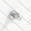 #Chrome Amoza Round Stainless Steel Single Robe Hook Variant Colour Available