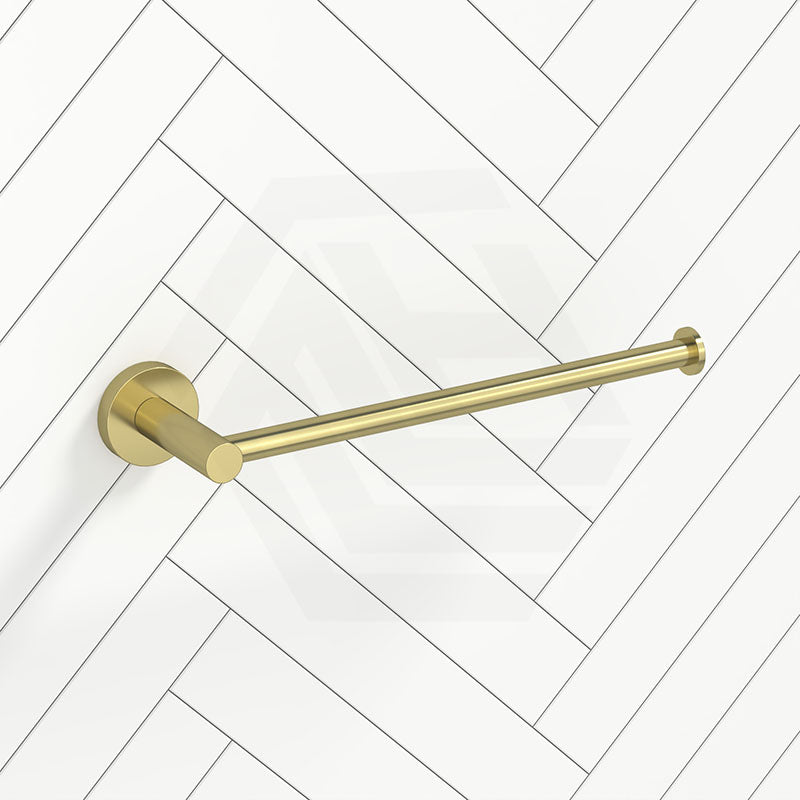 #Brushed Gold Amoza 270mm Wall Mounted Hand Towel Holder For Bathroom Variant Colour Available