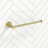 #Brushed Gold Amoza 270mm Wall Mounted Hand Towel Holder For Bathroom Variant Colour Available
