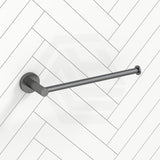 #Brushed Stainless Steel Amoza 270mm Wall Mounted Hand Towel Holder For Bathroom Variant Colour Available