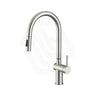 Amoza Gooseneck Swivel Pull Out Sink Mixer Modern Stainless Steel Variant Colour Available