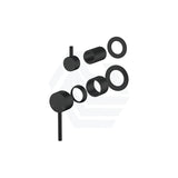 Amoza Round Wall Mixer Diverter Trim Kit Only Variant Colour Available