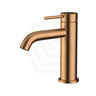 Amoza Curved Spout Short Basin Mixer Variant Colour Available