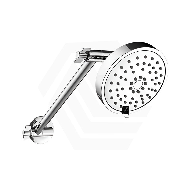 Amoza All-Directional Interlocking Arm with 3 Functions Shower Head - Chrome