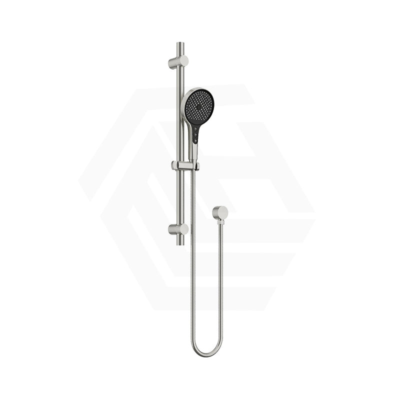 Amoza Round 5 Functions Hand Shower on Rail Stainless Steel Variant Colour Available