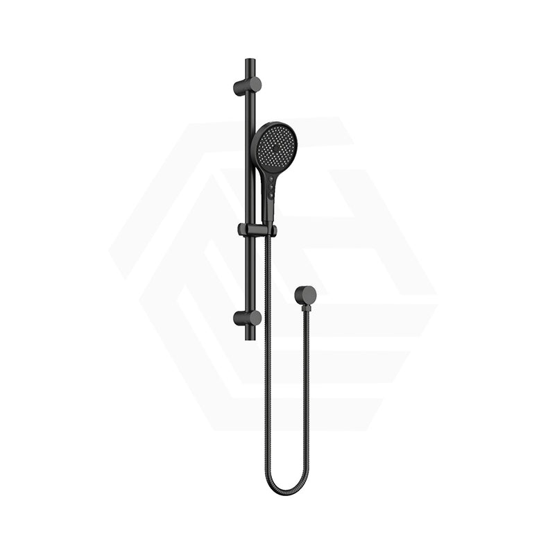Amoza Round 5 Functions Hand Shower on Rail Stainless Steel Variant Colour Available