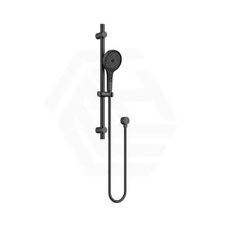 Amoza Round 5 Functions Hand Shower on Rail Stainless Steel Variant Colour Available