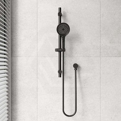 Amoza Round 5 Functions Hand Shower on Rail Stainless Steel Variant Colour Available