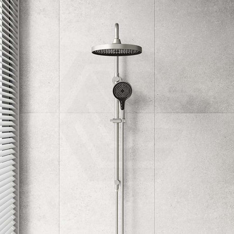 Amoza Twin Shower On Rail Top Water Inlet Variant Colour Available