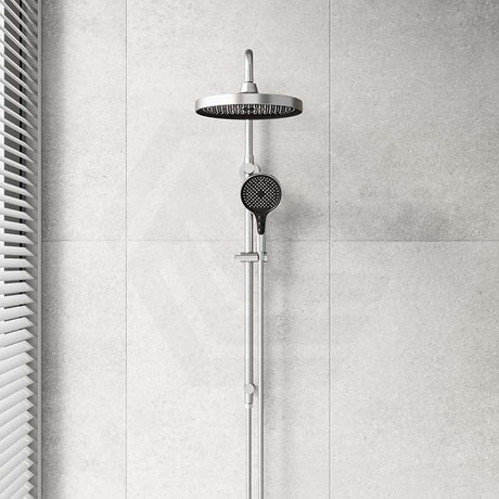 Amoza Twin Shower On Rail Top Water Inlet Variant Colour Available