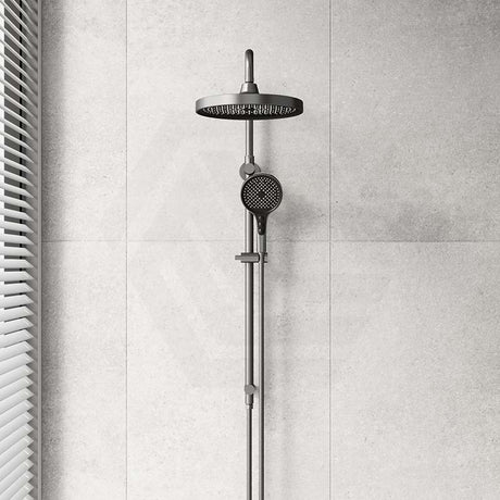 Amoza Twin Shower On Rail Top Water Inlet Variant Colour Available