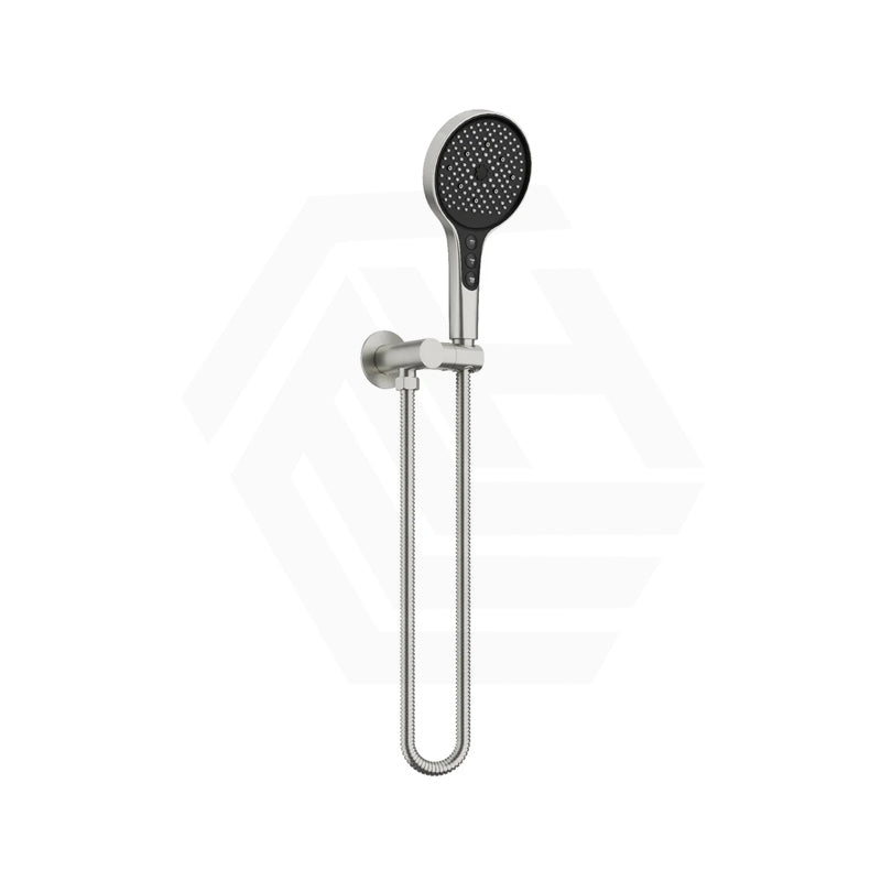 Amoza Round 5 Functions Handheld Shower with Wall Bracket Set Variant Colour Available