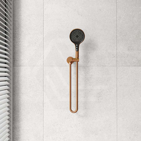 Amoza Round 5 Functions Handheld Shower with Wall Bracket Set Variant Colour Available