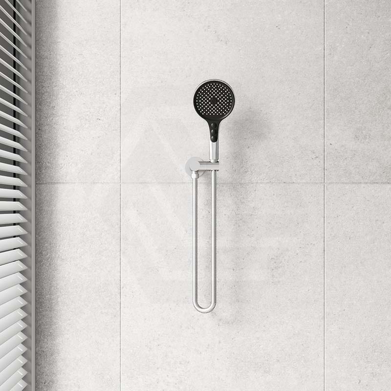 Amoza Round 5 Functions Handheld Shower with Wall Bracket Set Variant Colour Available