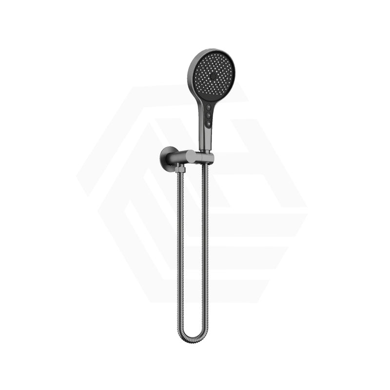 Amoza Round 5 Functions Handheld Shower with Wall Bracket Set Variant Colour Available